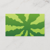 Horizontaal watermeloen visitekaartje (Achterkant)