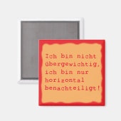 horizontal benachteiligt magneet (Voorkant / Achterkant)