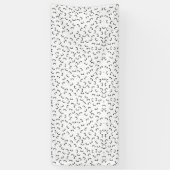 Horizontal, Iridium, Bannière d'anguille noire (Vertical)