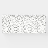 Horizontal, Iridium, Bannière d'anguille noire (Horizontal)