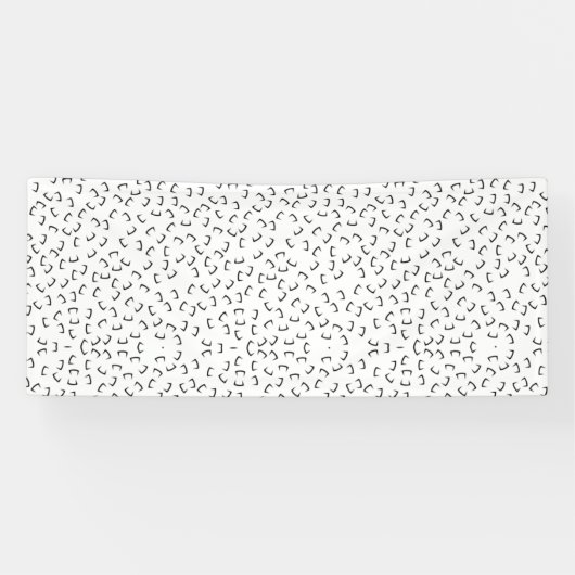 Horizontal, Iridium, Bannière d'anguille noire (Horizontal)