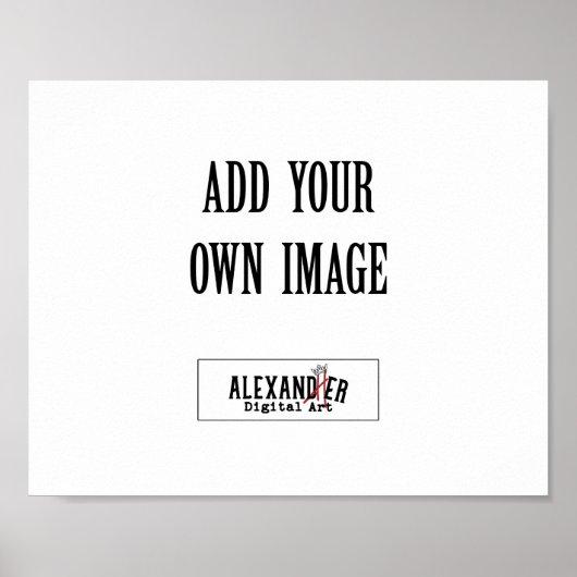 Horizontale borden poster (Voorkant)