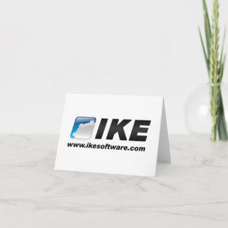 Horizontale de kaartsjabloon van de nota - notitiekaartje