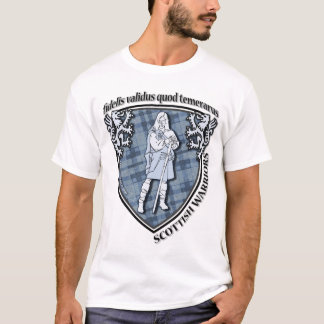 Horizontale hapje met Highland Warrior T-shirt