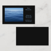 Horizontale horizontale fotografie visitekaartje (Voorkant / Achterkant)