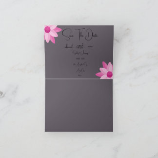 Horizontale Kleine, 4"x 5,6"Gevouwen Uitnodiging -