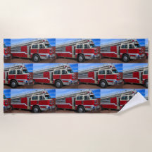 Horizontale Red Fire Truck