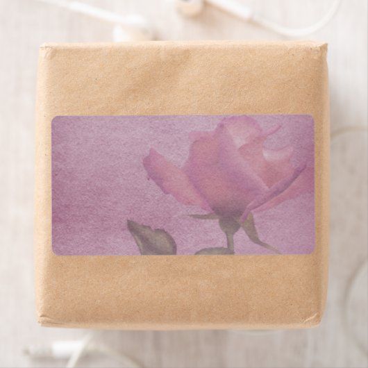 Horizontale Roze Apotheker Label (Insitu)