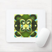 Horizontale Sjabloon Mousepad Muismat (Met muis)