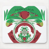 Horizontale Sjabloon Mousepad Muismat (Voorkant)