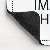 Horizontale Sjabloon Mousepad Muismat (Hoek)