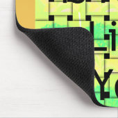 Horizontale Sjabloon Mousepad Muismat (Hoek)