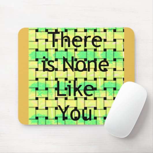 Horizontale Sjabloon Mousepad Muismat (Met muis)