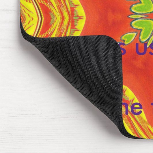 Horizontale Sjabloon Mousepad Muismat (Hoek)