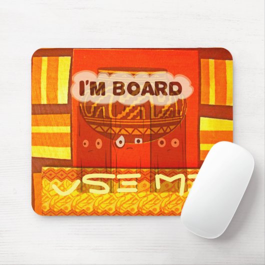 Horizontale Sjabloon Mousepad Muismat (Met muis)