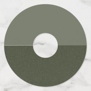 Horizontale Split Moss Groene Wijn Labels – Aanpas