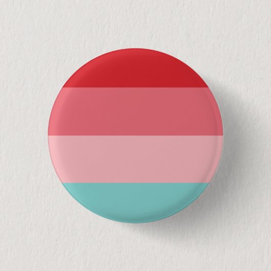 Horizontale streep ronde button 3,2 cm (Voorkant)