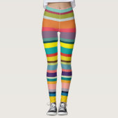 Horizontale strepen leggings (Voorkant)