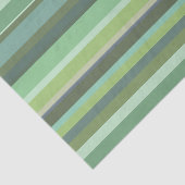 Horizontale strepen met olijfgroen tissuepapier (Detail)