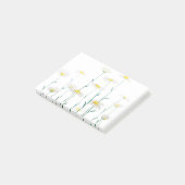 horizontale waterverf witte zuivelvertakking post-it® notes (Schuin)