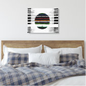 Horizontalis VIII Canvas Afdruk (Insitu (Slaapkamer))