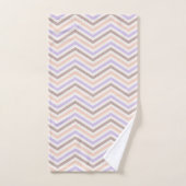HorizonZigZag Blush Roze Lavendel Bad Handdoek (Handdoek)
