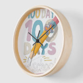 Horloge 100 Jours de filles de l'école Coquette Bow 100e J (Angle)