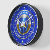 Horloge 100e Division de l'instruction (Angle)