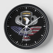 Horloge 101e division aéroportée Vétéran (Recto)