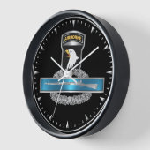 Horloge 101st Airborne Division CIB (Angle)