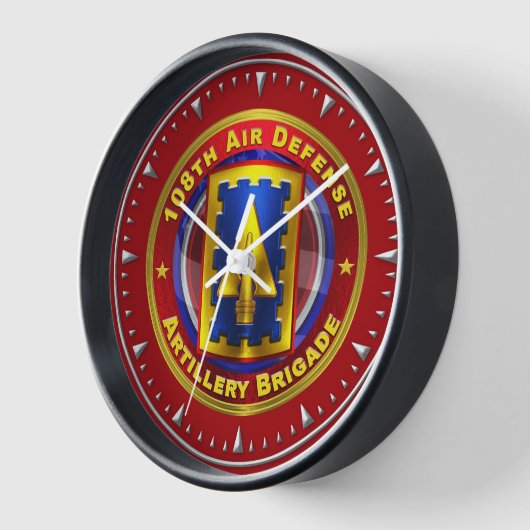 Horloge 108e Division de la formation (Angle)