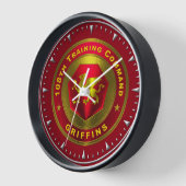 Horloge 108e division d'entraînement (Angle)