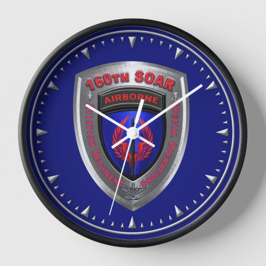 Horloge 160e Régiment d'aviation des opérations spéciales (Recto)