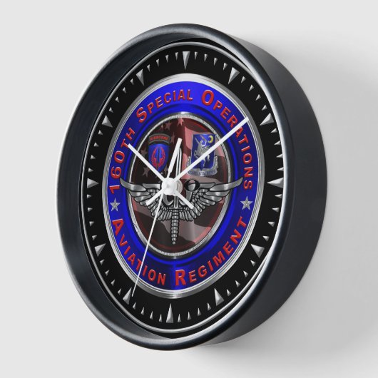 Horloge 160e Régiment d'aviation des opérations spéciales (Angle)