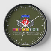 Horloge 20e brigade du génie Vétéran du Vietnam (Recto)