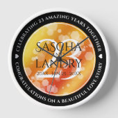 Horloge 23e anniversaire de Mariage de Topaz impérial (Recto)