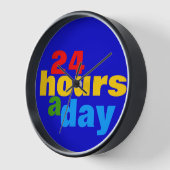 Horloge 24 Heures Par Jour (Angle)