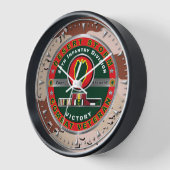 Horloge 24e Division d'infanterie Vétérinaire de la tempêt (Angle)