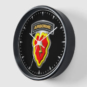 Horloge 25e division d'infanterie Vétéran aéroporté (Angle)