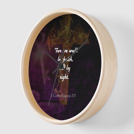 Horloge 2 Corinthians 5:7 (Angle)