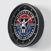 Horloge 2e division d'infanterie Afghanistan Vétérinaire (Angle)
