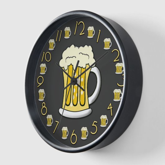 Horloge 30 de bière (Angle)