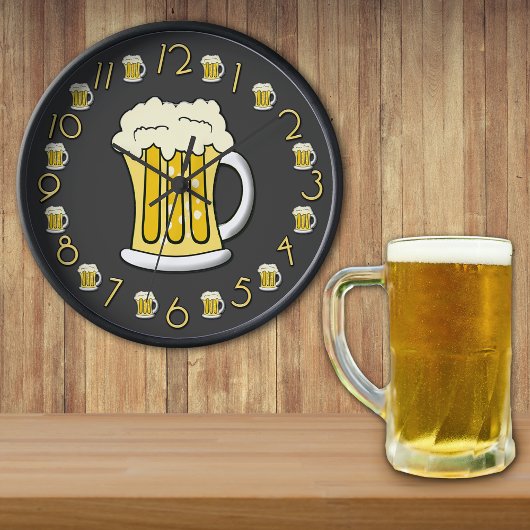 Horloge 30 de bière