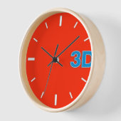 Horloge 3D 2. (Angle)