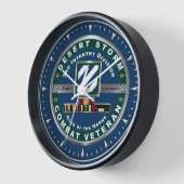 Horloge 3e division d'infanterie Vétérinaire de la tempête (Angle)