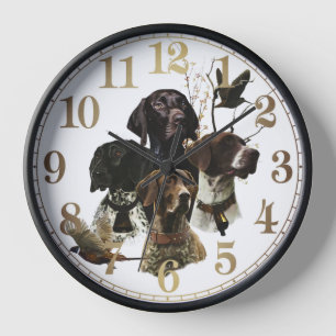 Horloge 4 Couleurs de pointeur germanophones