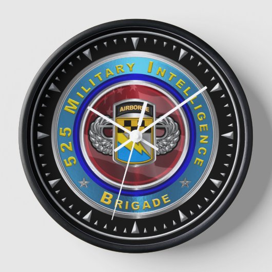 Horloge 525e brigade de renseignement militaire (Recto)