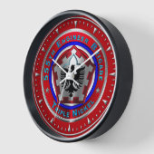 Horloge 555e brigade du génie (Angle)