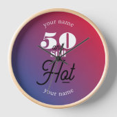 Horloge 5O et toujours chaud (Recto)