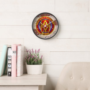 Horloge 75e Brigade d'artillerie de campagne Vétéran de la